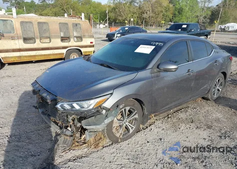 2020 Nissan Sentra Sv Xtronic Cvt from USA, damaged, VIN 3N1AB8CV0LY235886